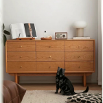 Fuurn SE3438 Zen Modern 現代風櫻桃木置物櫃